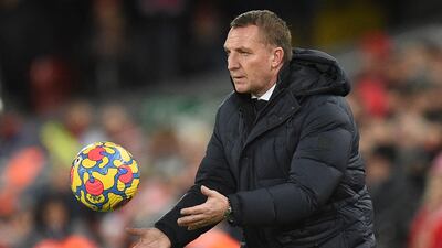 Leicester City manager Brendan Rodgers. AFP