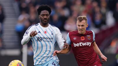 Regarded as the Premier League’s best dead-ball specialist for a reason, Ward-Prowse delivered two pinpoint corners for a pair of assists in West Ham’s 3-2 win over Nottingham Forest. Reuters