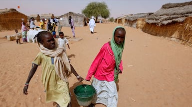 The conflict in Sudan has displaced at least 12 million people. AP
