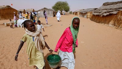 The conflict in Sudan has displaced at least 12 million people. AP
