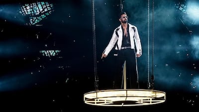 Bollywood star Vicky Kaushal makes a grand entry for his performance at the IIFA Awards 2024 in Abu Dhabi. Photo: IIFA
