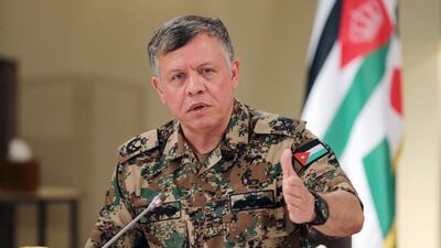 Jordan's King Abdullah. AFP