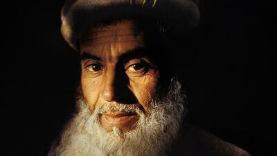 Man with cloudy beard, 1992. Copyright ©Steve McCurry / Magnum Photos