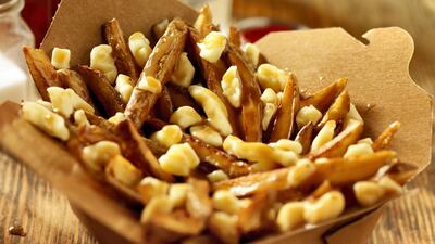 Montreal: poutine. Getty Images