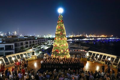 The QE2 will be hosting a Christmas market on its decks. Courtesy Queen Elizabeth 2