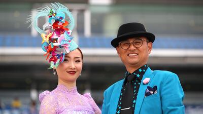 Father and daughter Zhengqi Yao and Jintong Yao. Getty Images