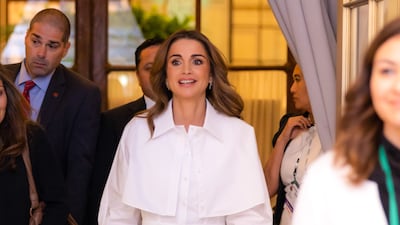 Queen Rania during the Earthshot Prize Innovation Summit in New York last year