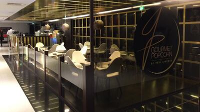 Gourmet Popcorn Café at Reel Cinemas. Courtesy Reel Cinemas.