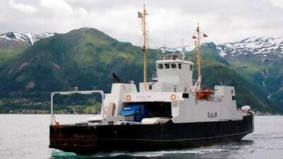 The car ferry Fjalir will be converted into an LNG vessel. Courtesy Multi Maritime