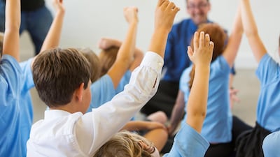 There is a significant difference between salary levels for teachers in the Emirates, and the average pay is around Dh14,500 per month. Getty