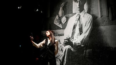 The Salvador Dali museum in the US has integrated deep fakes into visitors' experience to positive effect. AFP