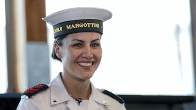 European Multi-Mission Frigate (FREMM), Carlo Margottini has docked at the Abu Dhabi Port with Commander Marco Guerriero.