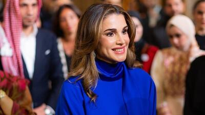 Queen Rania wears Taller Marmo for a special iftar. Photo: Instagram / Queen Rania