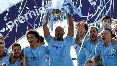 Vincent Kompany played a key role in the transformation of Manchester City into a footballing powerhouse. Reuters