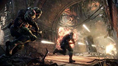 Crysis 3 takes place in an unrecognisable, futuristic New York City, where the player battles against aliens and a mega corporation.