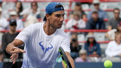 Rafael Nadal is the top seed in Montreal this week. Jean-Yves Ahern / USA Today Sports