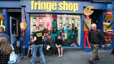 The official face of the Edinburgh Fringe, where visitors can buy tickets and find out what’s on where.