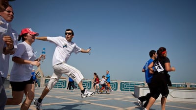 Short bursts of physical activity can lower cholesterol and help people maintain a healthy weight, the study suggests. Silvia Razgova / The National