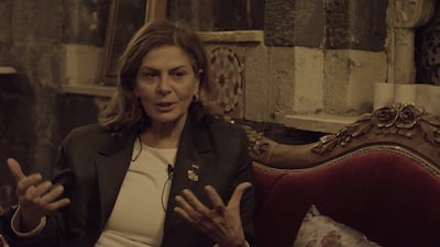 Hind Kabawat, the only female minister in Syria's cabinet.