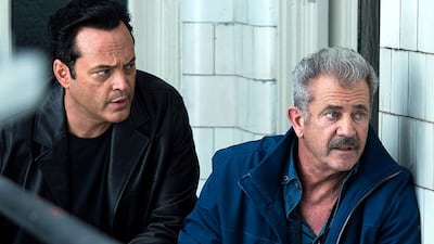 Mel Gibson and Vince Vaughn in 'Dragged Across Concrete.' Handout