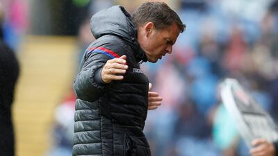 Crystal Palace are winless and goalless after four games in charge under Frank de Boer. Andrew Yates / Reuters