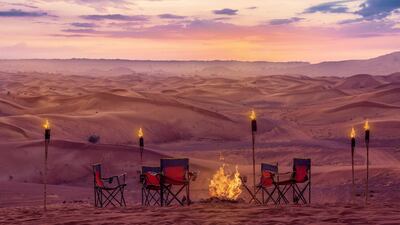 The Moon Resort will open in the Mleiha desert later this year. Courtesy Shurooq
