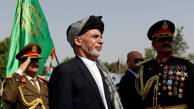 Afghanistan's President Ashraf Ghani, pictured here in Kabul on August 19, 2017, has inaugurated an electronic identity card scheme. Mohammad Ismail /Reuters