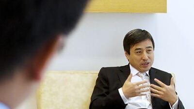 Tian Zhiping, the chief executive of ICBC’s Middle East division, says that the bank is confident about its growth prospects in the region. Christopher Pike / The National