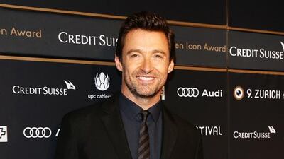 The Australian actor Hugh Jackman at the Zurich Film Festival last year. Vittorio Zunino Celotto / Getty Images