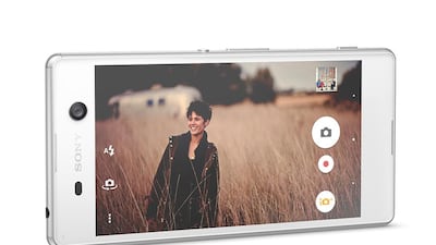 The Sony Xperia M5 Dual is available in the UAE for Dh1,799. Courtesy Sony