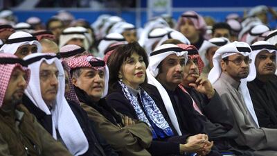 Nada Yafi, director of the institute’s language centre, says there are still people who view Arabic as dangerous. Yasser Al Zayyat / AFP