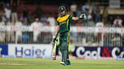 AB de Villiers of South Africa. Pawan Singh / The National