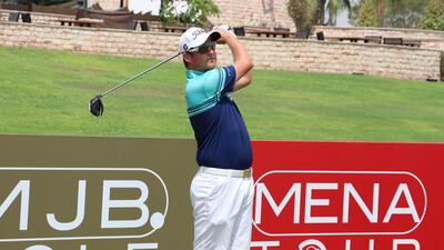 MG Keyser led the Dubai Creek Open from start to finish to clinch the trophy on Wednesday. Courtesy Mena Golf Tour