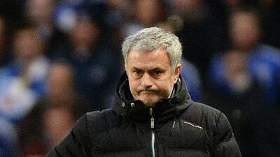 Jose Mourinho and Chelsea face Galatasaray in the Champions League last 16 on Wednesday. Peter Powell / EPA