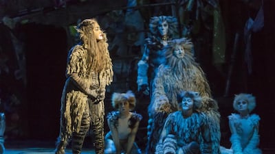 Cats at Dubai Opera. Antonie Robertson / The National