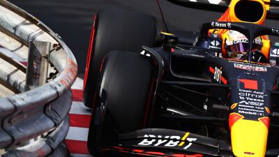 Max Verstappen during qualifying ahead of the F1 Grand Prix of Monaco. Getty