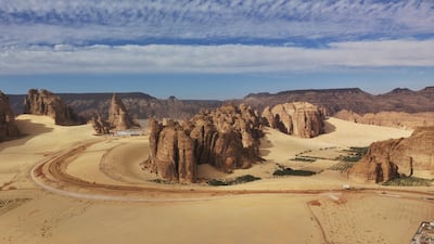 The Al Madinah Province in Al-Ula is a Unesco World Heritage site in Saudi Arabia.