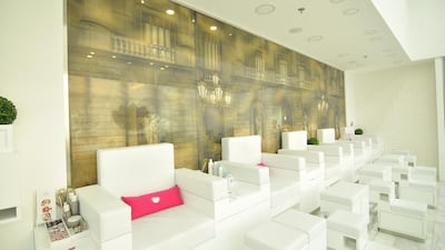 The White Room spa.
