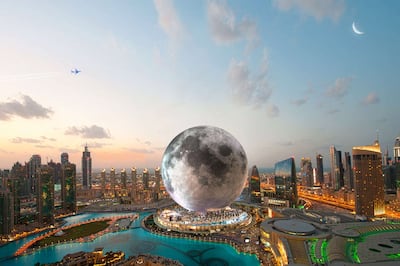 The UAE is one of several destinations in the Mena region that could host the luxury lunar resort. Photo: Moon World Resorts