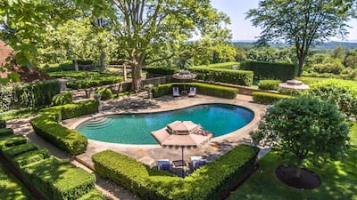 The pool area. Courtesy Sotheby’s International Realty