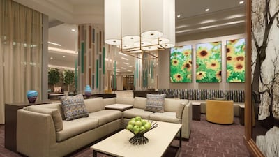 Hyatt Place, which opened in April, has 168 guest rooms and is clearly aimed at the business traveller. Courtesy Hyatt DC