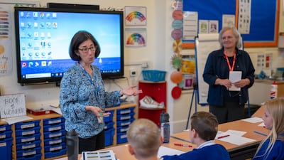 We Are The Ocean workshop at Beacon Primary School in Exmouth, Devon. Photo: University of Exeter