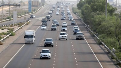 More than 450,000 drivers have benefitted from a police campaign rewarding safe driving with traffic fine discounts. Chris Whiteoak / The National