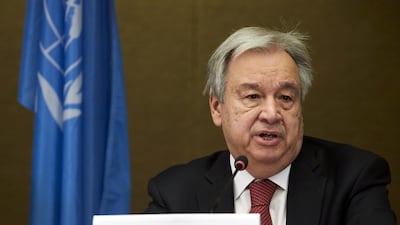 Antonio Guterres said not enough common ground was found to allow for the resumption of formal negotiations. Reuters