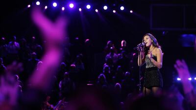 Amy Vachal sang a soulful rendition of NSYNC’s Bye Bye Bye. Trae Patton / NBC