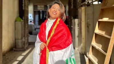 Iraqi blogger Tiba Ali.