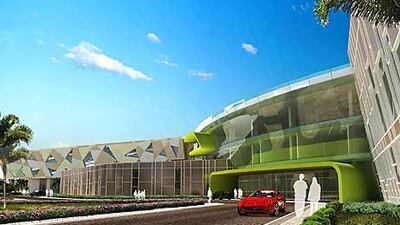 An artist's rendition of Al Bateen School, which will be run by Aldar Academy.