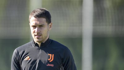 Juventus's Wales midfielder player Aaron Ramsey. Getty