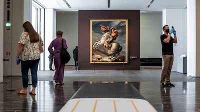 Louvre Abu Dhabi welcomed more than two million visitors in its first two years. Victor Besa / The National