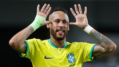 Neymar became Brazil's all-time top goal-scorer on Friday. EPA